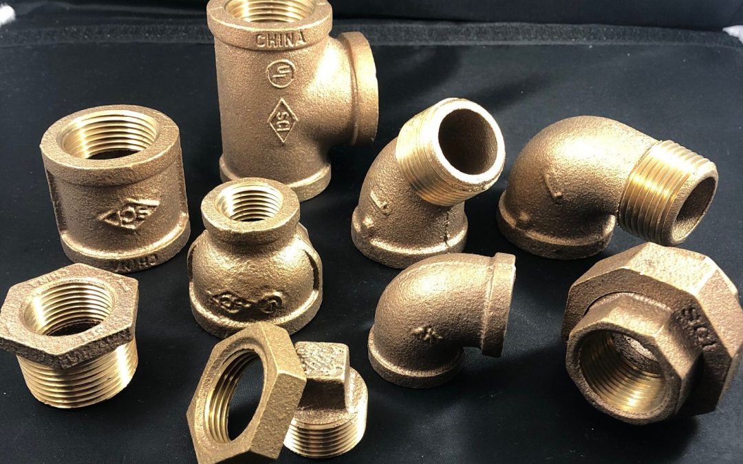 Red Brass Bronze Pipe Fittings